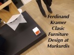 Read more about the article <!--:en-->Andreas Murkurdis Presents in Berlin Ferdinand Kramer Furniture<!--:-->
